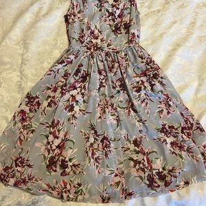 French Connection Sleeveless Floral Print Dress, Size 2